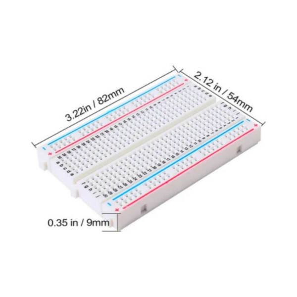 400 Tie Points Solderless Breadboard
